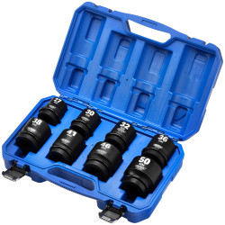 Draper 20209 HI-TORQ&#xAE; Metric Impact Socket Set, 1&quot; Sq. Dr. (8 Piece)