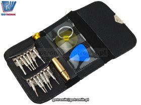 Zestaw narzÄdzi serwisowych do GSM 16 w 1