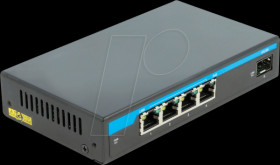 87765 Switch, 5-Port, Gigabit Ethernet, PoE, SFP
