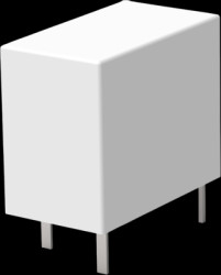 Relay, 1 Form A (N/O), 12 V (DC), 320 Ω, 10 A, 30 V (DC), monostable, 1461405-5