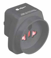 W250USA-G250UU-TB Wtyk AC USA - gniazdo AC europa (czarny)