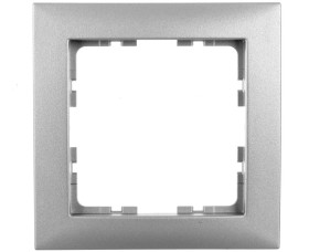 Berker B.Kwadrat Ramka pojedyncza aluminium 5310118994