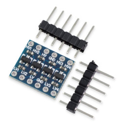 Konwerter poziomów logicznych 3,3 V / 5 V 4-kanałowy