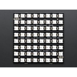 Adafruit NeoPixel NeoMatrix 8x8 - 64 RGB LED Pixel Matrix