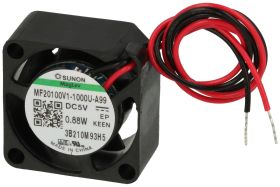 Wentylator; MF20100V1-1000U-A99; 20x20x10mm; magnetyczne Vapo; 5V; DC; 0,4W; 3,23m3/h; 25dB; 106mA; 16500RPM; 2 przewody; Sunon;
