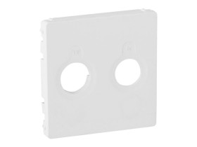 VALENA LIFE Plakietka gniazda TV-RD białe 754780 LEGRAND