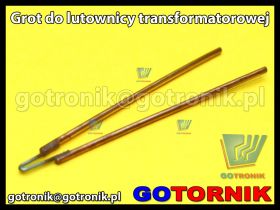 Grot do lutownicy transformatorowej 1,0mm precyzyjny