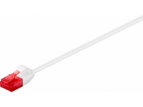 Kabel Patchcord CAT 6 U/UTP SLIM RJ45/RJ45 15m biały