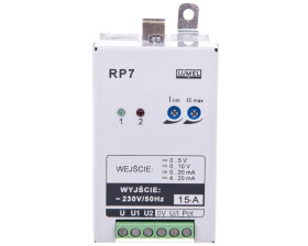 Sterownik mocy 1-fazowy max. prąd wyjścia 15A bez atestu KJ RP7 300