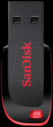 SDCZ50-128G-B35 USB 2.0-Stick 128GB SanDisk Cruzer Blade