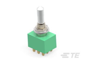 Przełącznik Wł.-(wł.) Trójbiegunowy - podwójny TE Connectivity Montaż panelowy