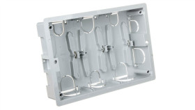 Simon Connect Puszka Cima Pro Podtynkowa 6Xk45 Do Sbmt/Sbm302 Szara Sbm350