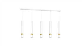 Lampa Wisząca Joker White/Gold 5Xgu10 Mlp6122 Milagro