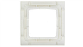 Karo Ramka Pojedyncza Do Łączników Ip44 Ecru Perłowy Rh-1S/42