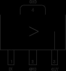 InGaP HBT Gain Block MMIC Amplifier, DC - 4 GHz