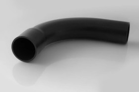 Kolanko jednokielichowe czarne fi32mm ZRPS-UV-1-KIEL 32 CZ 10780