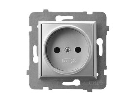 ARIA Gniazdo pojedyncze srebro GP-1U/m/18 OSPEL