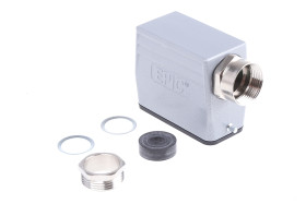 Wzmocnione złącze zasilania 10-pinowe EPIC 10A 440 V Żeńskie do męskiego PG16