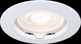 17943 Recessed luminaire, GU5.3, max. 50 W, 12 V, round, dimmable, whi