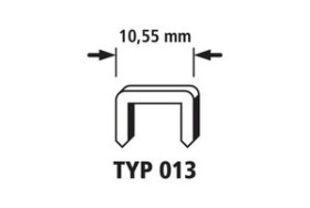 Zszywki 56/8 twarda stal /1200szt/ WF7177000