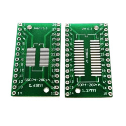 Adapter PCB SOP4, SSOP4 na DIP28-06