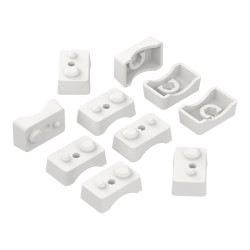 Wspornik montażowy na szynie DIN Wspornik do montażu na słupie ABS Obudowa