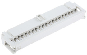 Złącze IDC 40-pinowe 2-rzędowe raster: 2.54mm Żeński Montaż na kablu HARTING