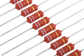 Rezystor 680Ω 2W ±5% ±250ppm/°C Folia metalowa Vishay