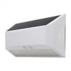 Biała Lampa Solarna Elewacyjna 6W 4000K SOE-10