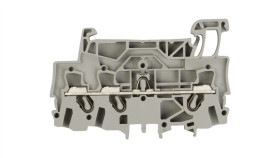 Złączka Szynowa 3-Przewodowa 2,5Mm2 Szara 2002-1301 Topjobs