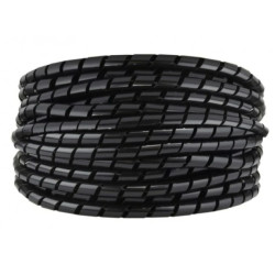 Wężyk spiralny GSTB 15 OP= 10m czarny