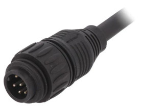 CA0161A02603012 Złącze okrągłe wtyk 7PIN męski przewody ECOMATE (C016)