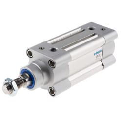 Siłownik pneumatyczny z tłoczyskiem skok: 40mm Festo Ø 50mm dwustronnego działania Action 217.8mm z amortyzacją