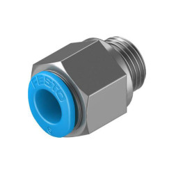 FESTO 186265 Straight piece 6mm Pipe Diameter G1/8&quot; thread size