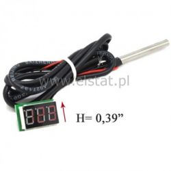 Moduł termometra LED, czerwony 0,36, 3 cyfry
