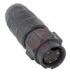 Złącze wielostykowe przemysłowe 5-pinowe Montaż na kablu Wtyczka Switchcraft