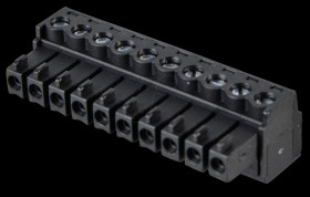 Terminal system 10-pin, RM 3.81