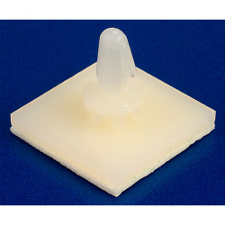 R-TECH 524362 Self Adhesive Nylon PCB Pillars 5.5mm - Pack Of 50