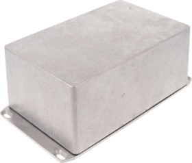 Aluminum die cast enclosure, (L x W x H) 188 x 120 x 82 mm, natural, IP65, 1590WEFL