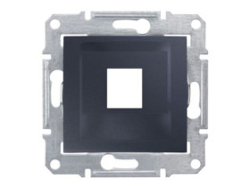 SEDNA Płytka czołowa 1x RJ45 do: Krone grafit SDN4300370 SCHNEIDER ELECTRIC