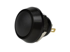Przełącznik; przyciskowy; GQ12B-10J/A-N; OFF-(ON); 1 tor; bez podświetlenia; monostabilny; na panel; 2A; 36V DC; 12mm; IP65; Onp