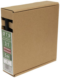 Quadrios 23CA177 Rurka termokurczliwa z klejem 23CA177, 3:1, od 7.9 mm, 5 m