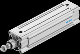 3656867 Standard cylinder, DSBC, dia. 80 mm, M20x1.5, G3/8, D3, PPSA