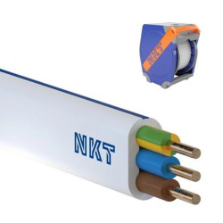 Przewód NKT instal PLUS YDYp 3x1,5 żo 450/750V QADDY 650m