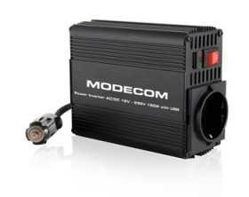 przetwornica Modecom MC-C015 150W 12V DC -> 230V AC