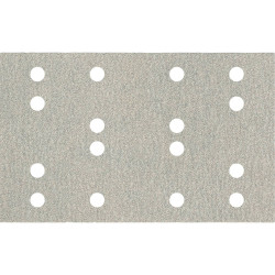 Metabo 635198000 Sanding sheets 80x133 mm P60 16 holes velcro adhesion