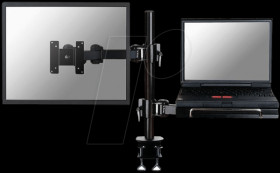 FPMA-D960NOTEBOOK Monitor holder, 1 display and 1 notebook, table mounting
