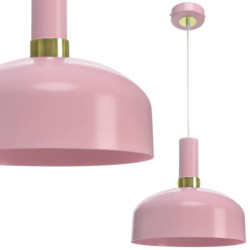 Lampa wisząca MALMO PINK 1xE27 MLP6199 Milagro