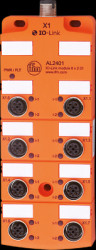 Sensor-actuator distributor, 8 x M12, AL2401
