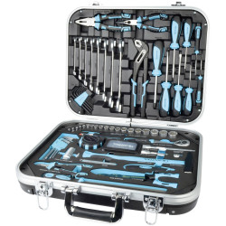 Brüder Mannesmann Q25100 QUANTOOL 110-Piece Toolkit Essential 1pc